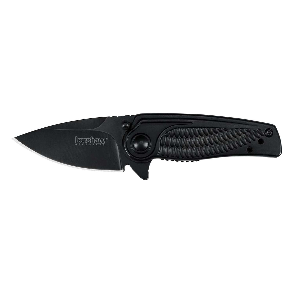 Kershaw Spoke Black Pocket Knife 5 cm Black Handle 88 gr 1313BLK