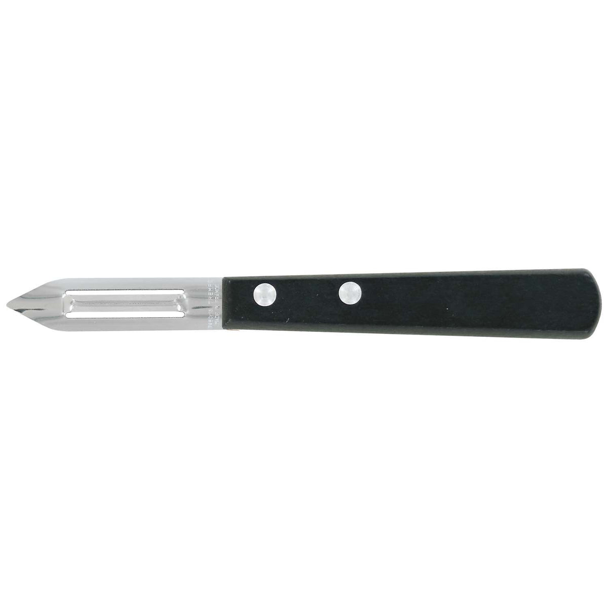 Andre verdier Peeler 6 cm Black Wooden Handle Prepa Culi 131DR.N