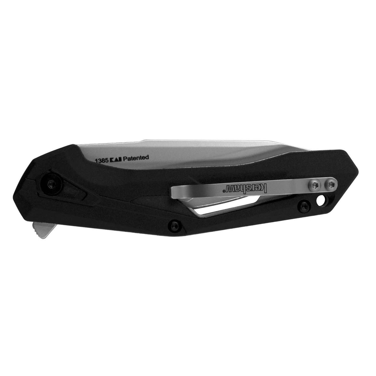 Kershaw Airlock Bead-Blasted Pocket Knife 8 cm Black Handle 84 gr 1385X