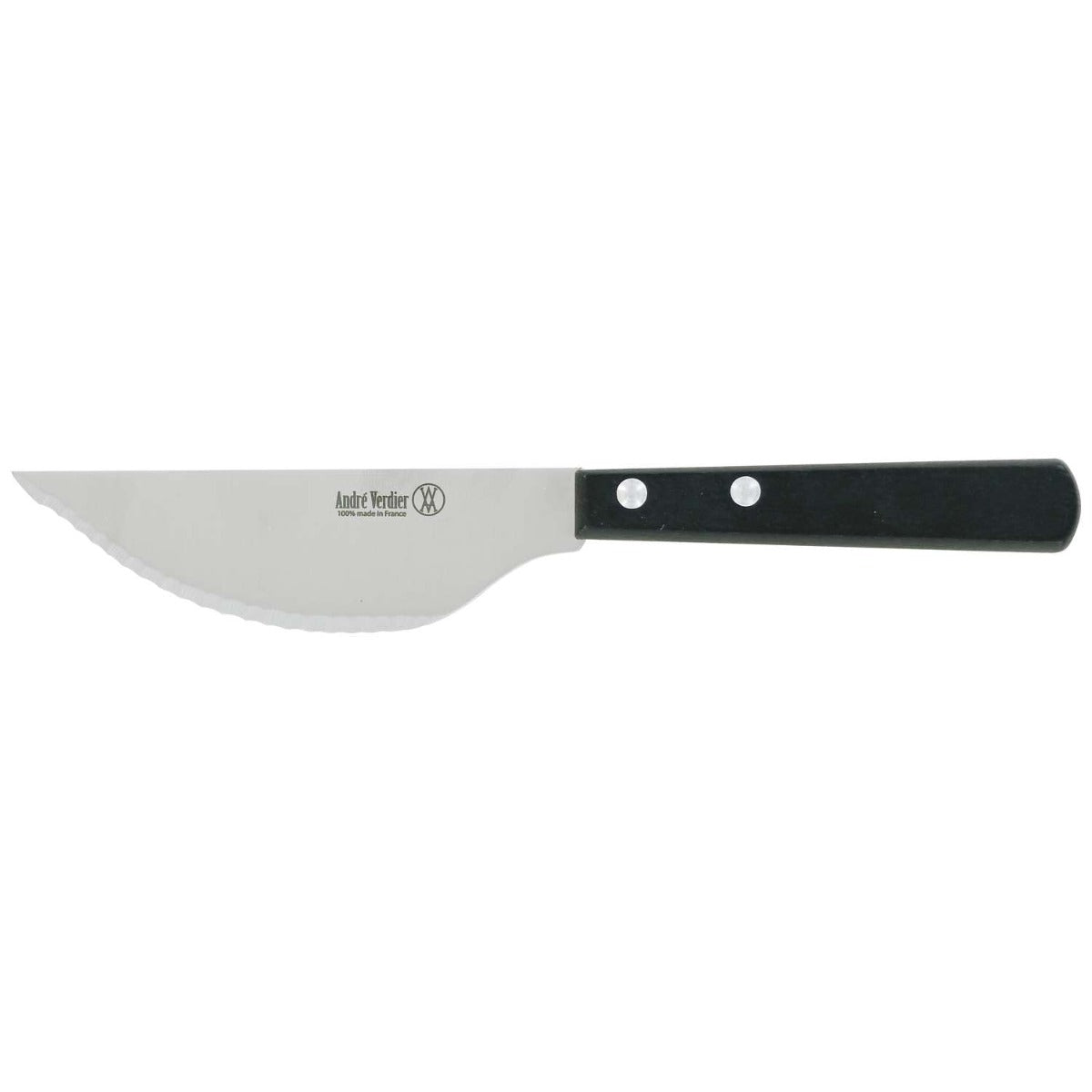 Andre verdier Serrated Pizza Knife 11 cm Black Wooden Handle Prepa Culi
