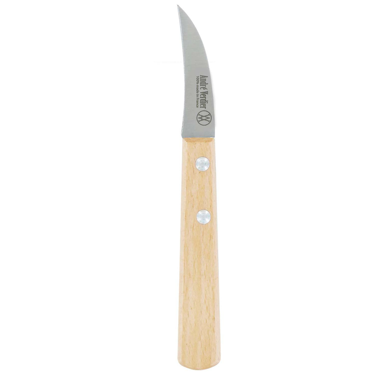 Andre verdier Peeling Knife 6 cm Wooden Handle Prepa Culi