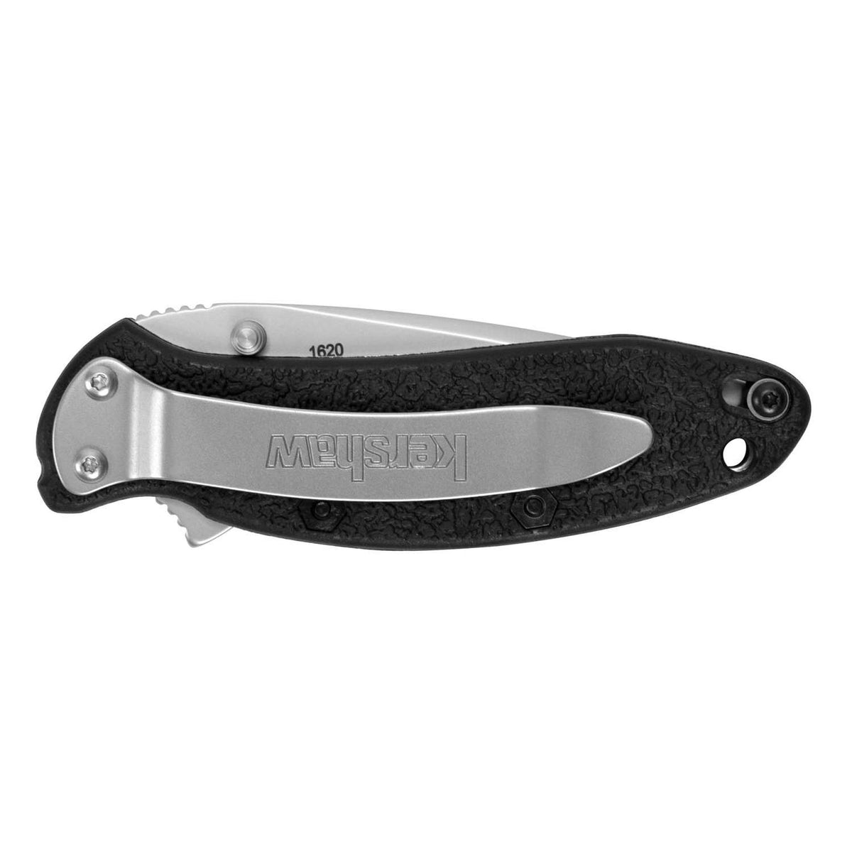 Kershaw Scallion Bead-Blasted Pocket Knife 6 cm Black Handle 65 gr 1620