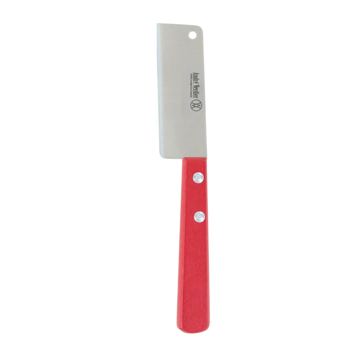 Andre verdier Cheese Knife 8 cm Red Wooden Handle Prepa Culi