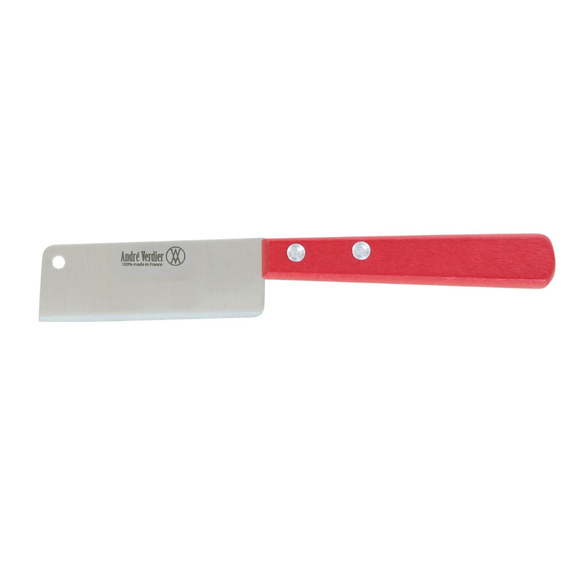 Andre verdier Cheese Knife 8 cm Red Wooden Handle Prepa Culi