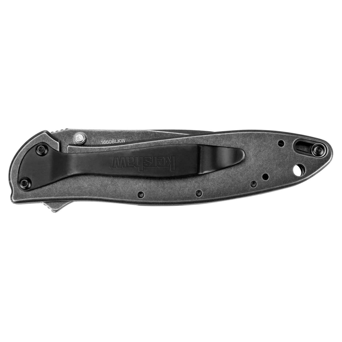 Kershaw Leek BlackWash Pocket Knife 8 cm Blackwash Handle 85 gr 1660BLKW