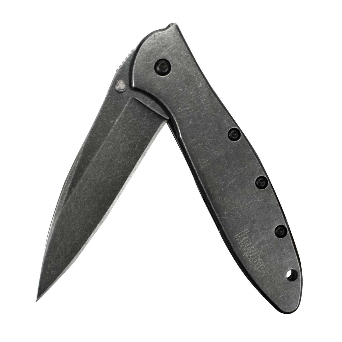 Kershaw Leek BlackWash Pocket Knife 8 cm Blackwash Handle 85 gr 1660BLKW