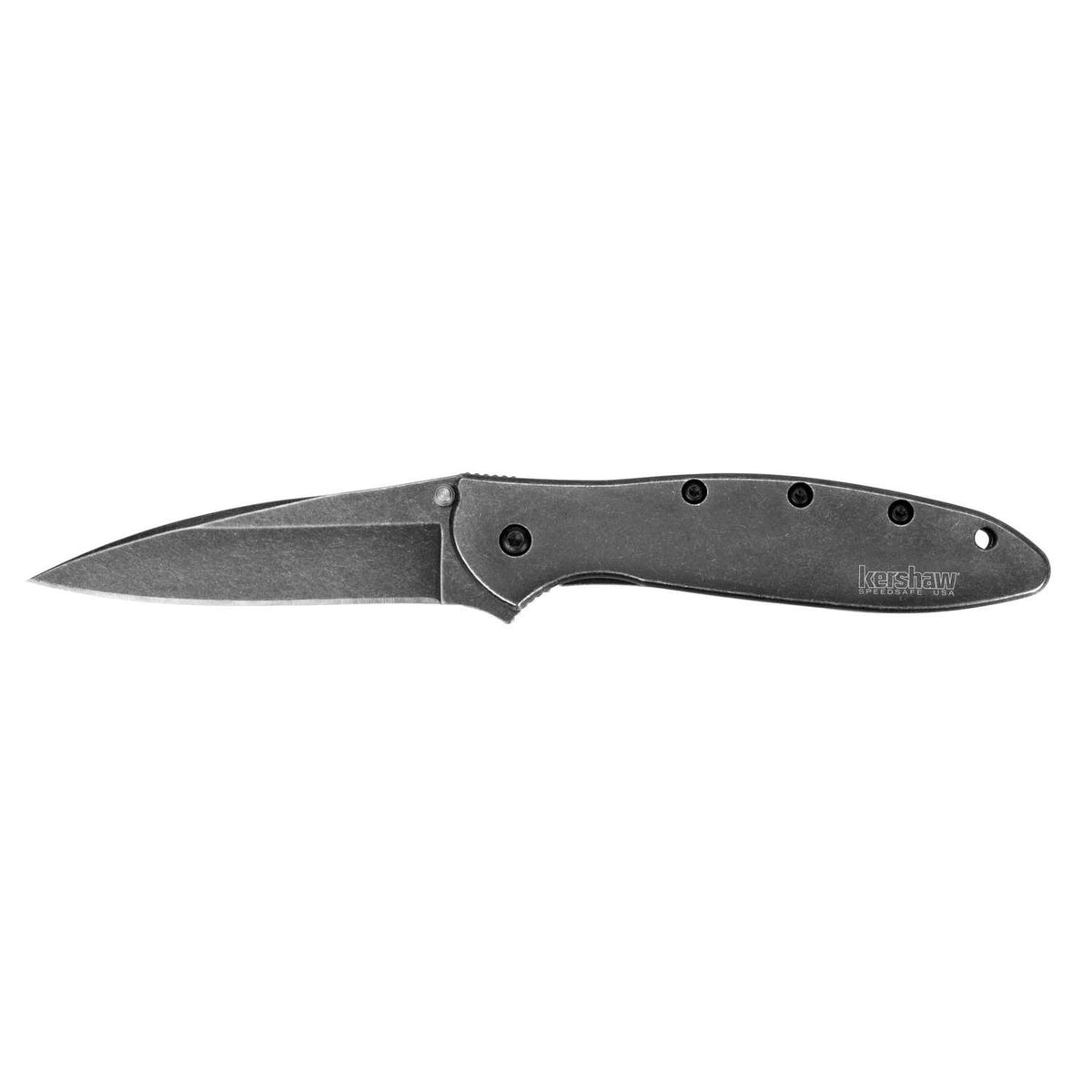 Kershaw Leek BlackWash Pocket Knife 8 cm Blackwash Handle 85 gr 1660BLKW