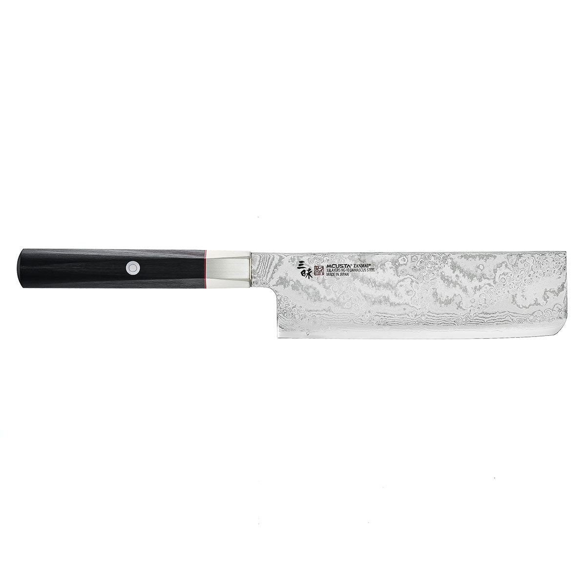 Mcusta zanmai Damascus Nakiri Knife 16.5 cm Hybrid Splash HZ2-3008DS