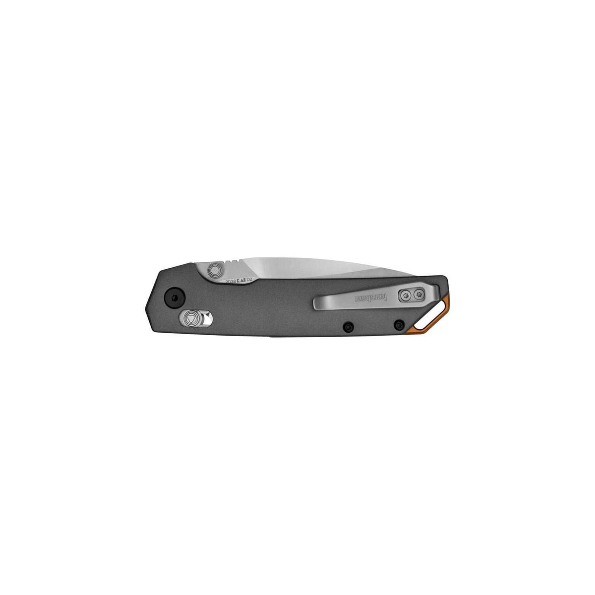 Kershaw Iridium Stonewashed Pocket Knife 9 cm Grey Handle 94 gr 2038