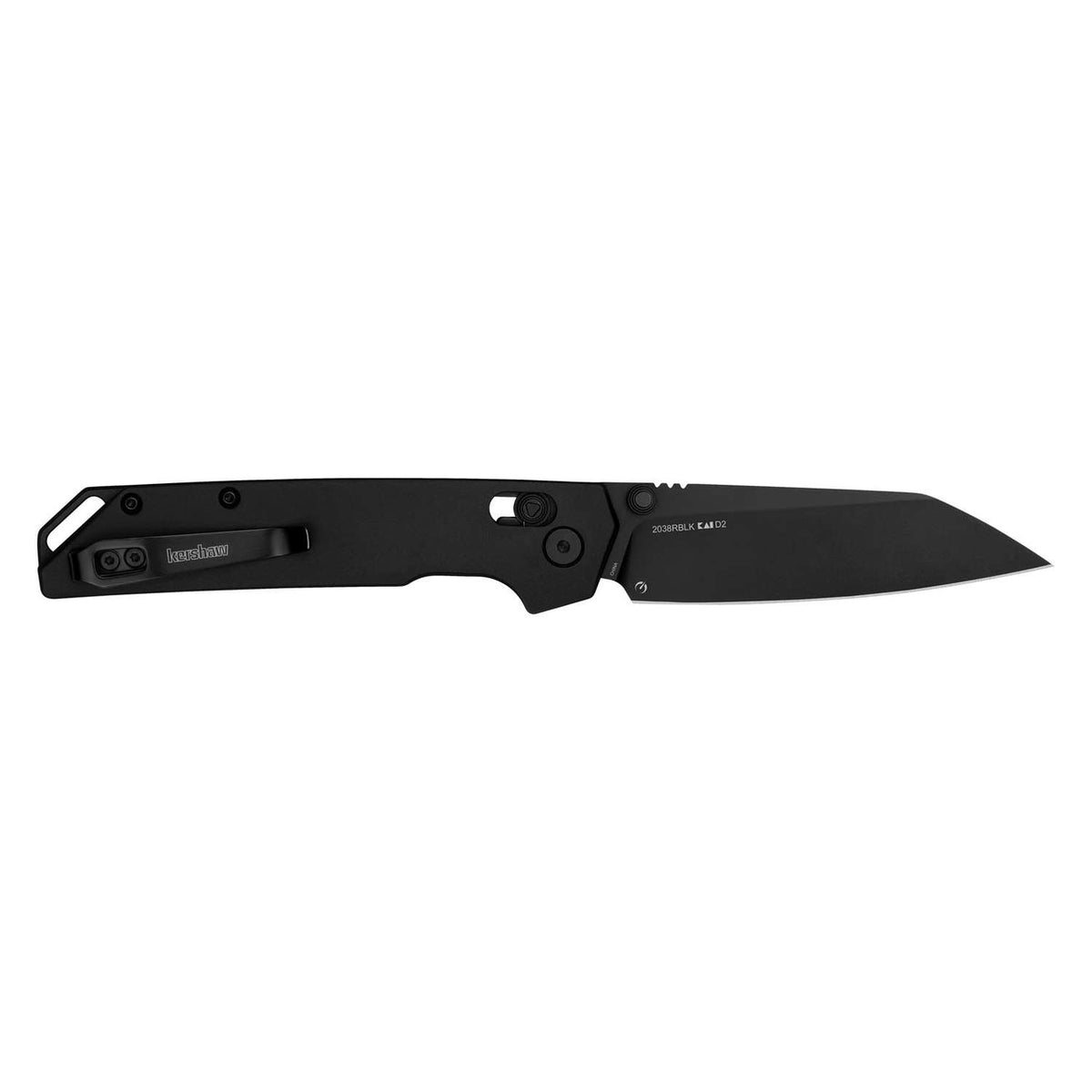 Kershaw Iridium Reserve Tanto Pocket Knife 9 cm Black Handle 99 gr 2038RBLK
