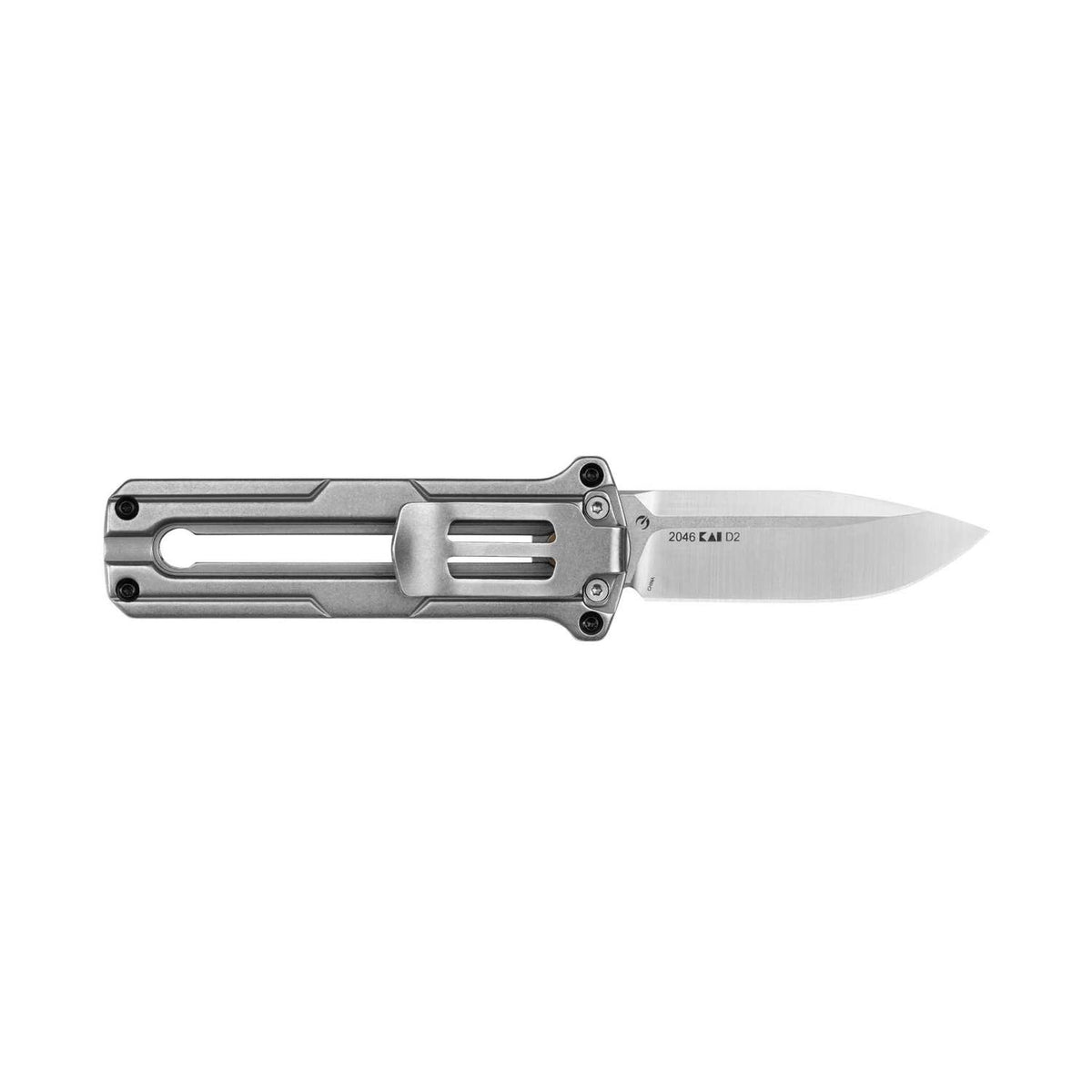 Kershaw Cybernet Satin Finish Pocket Knife 6 cm Grey Handle 88 gr 2046