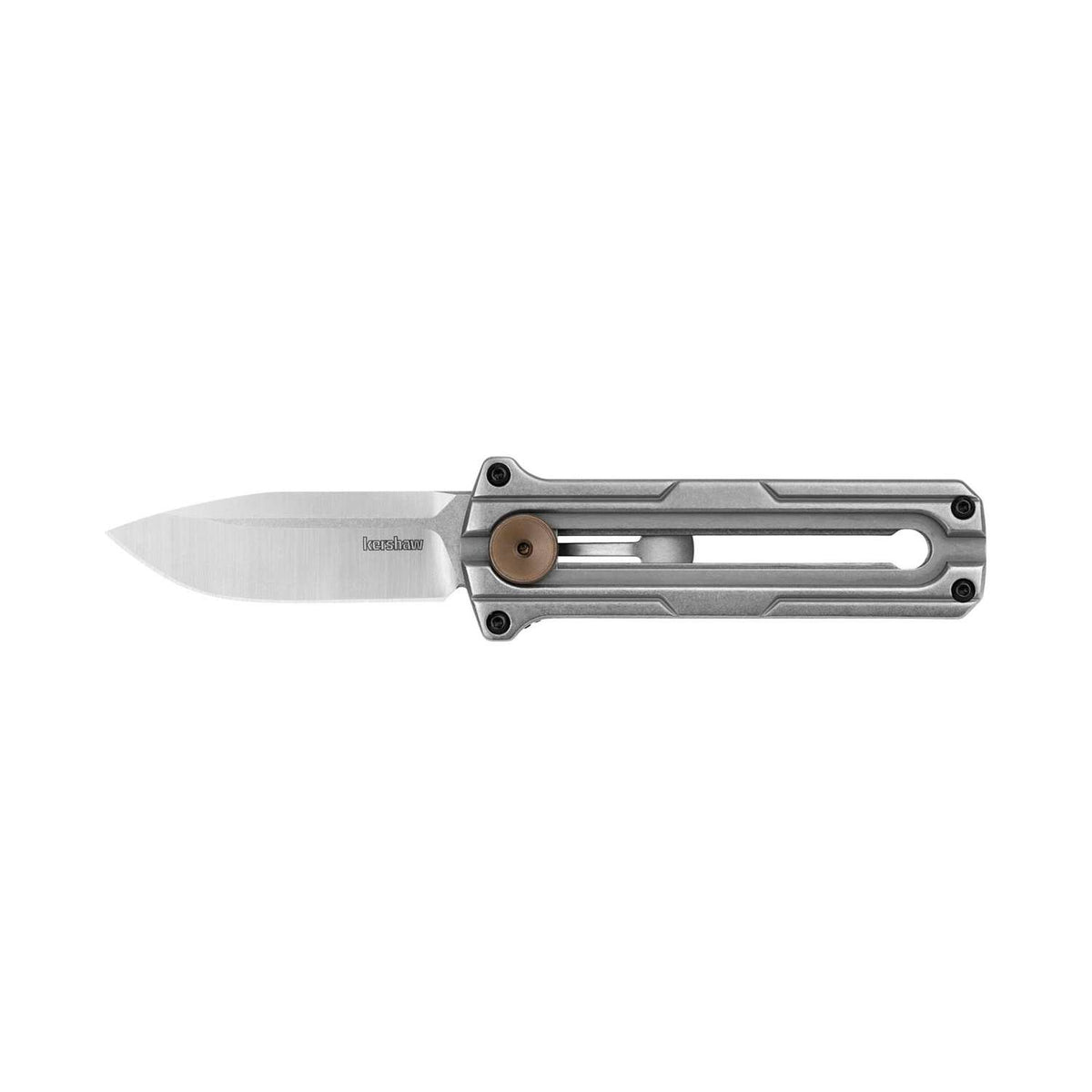 Kershaw Cybernet Satin Finish Pocket Knife 6 cm Grey Handle 88 gr 2046