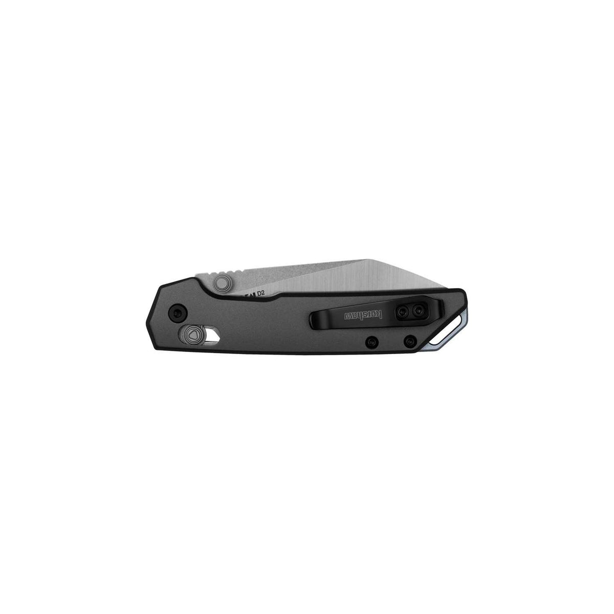 Kershaw Mini Iridium Reserve Tanto Stonewashed Pocket Knife 8 cm Grey Handle 71 gr 2051R
