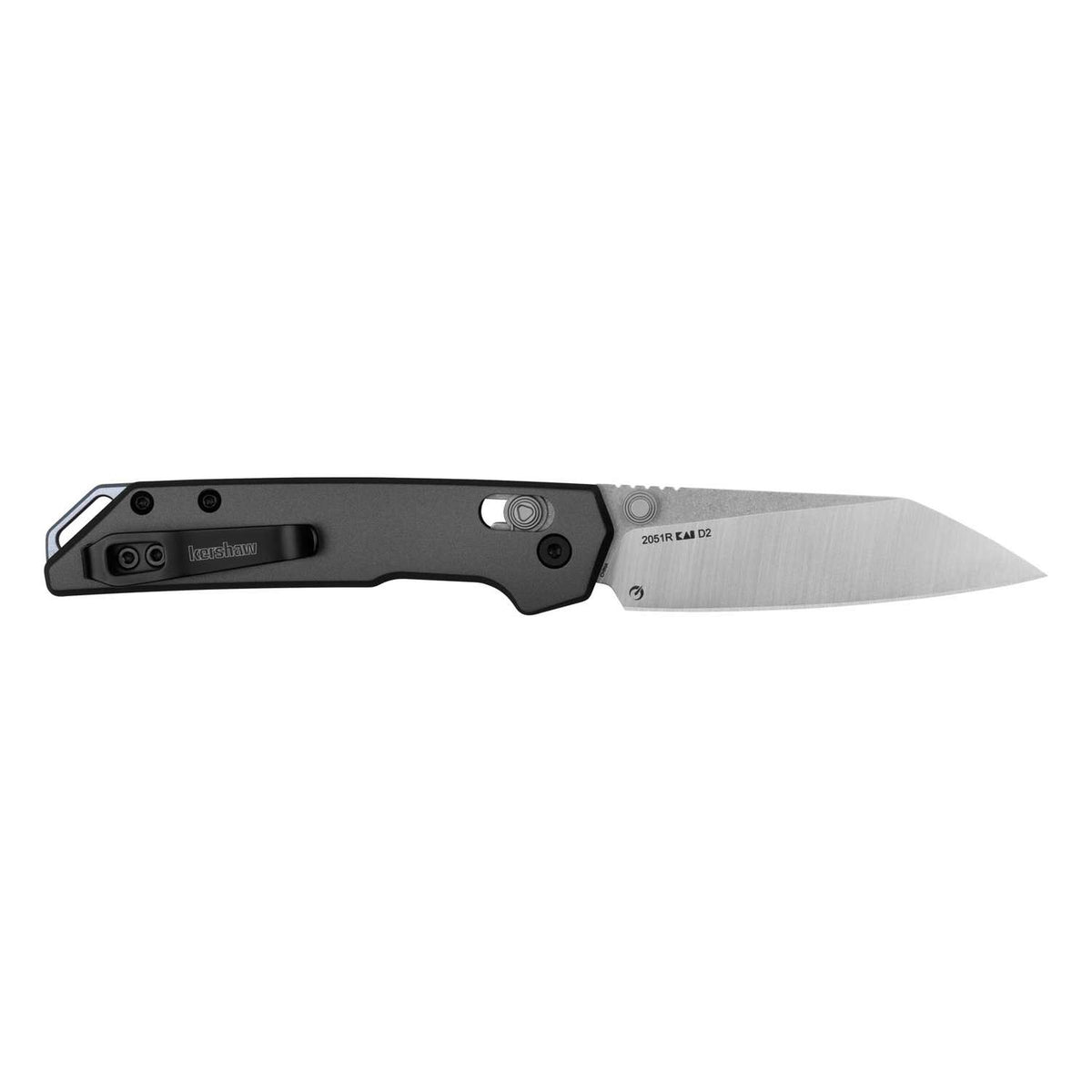 Kershaw Mini Iridium Reserve Tanto Stonewashed Pocket Knife 8 cm Grey Handle 71 gr 2051R