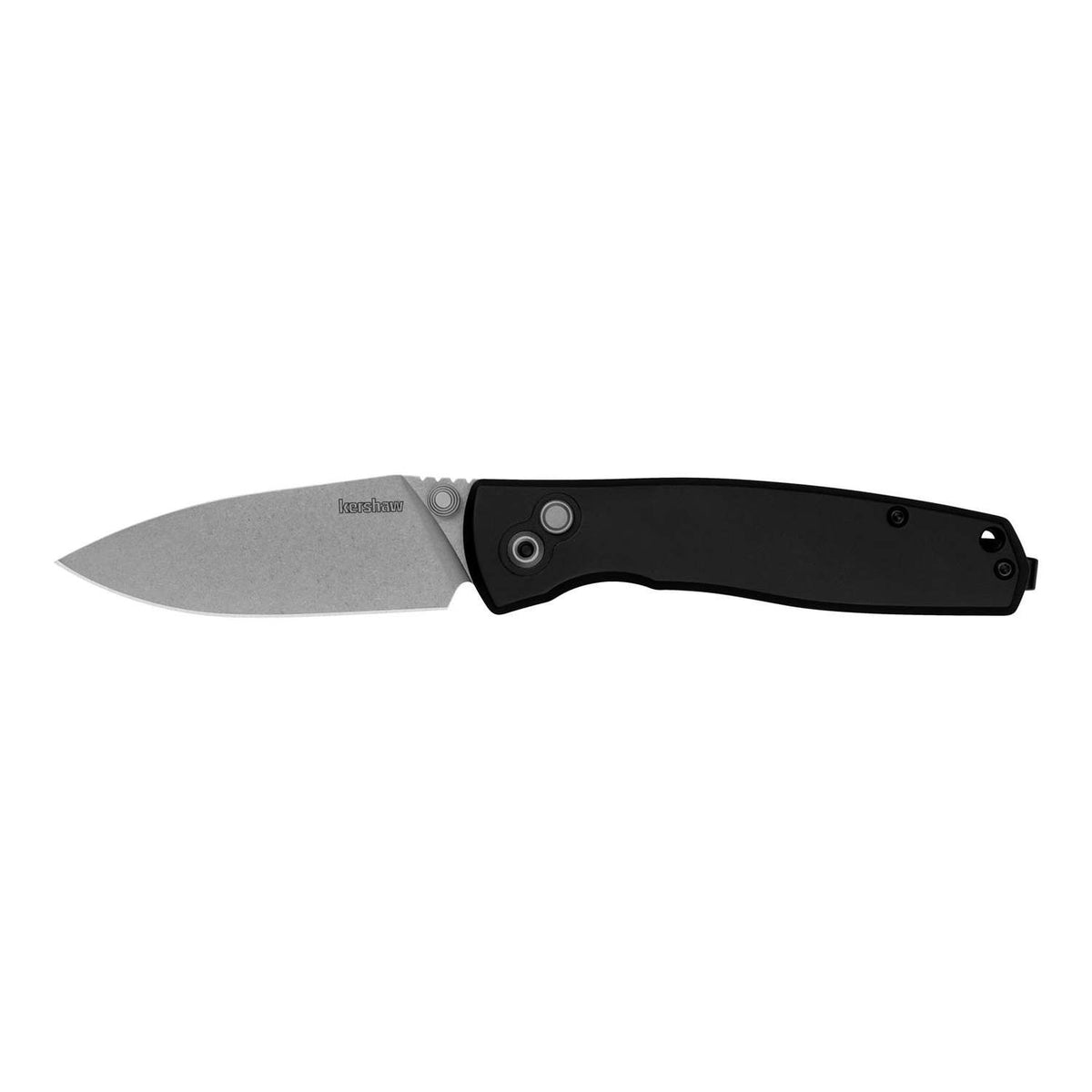 Kershaw Kindred Stonewashed Pocket Knife 8 cm Black Handle 74 gr 2053