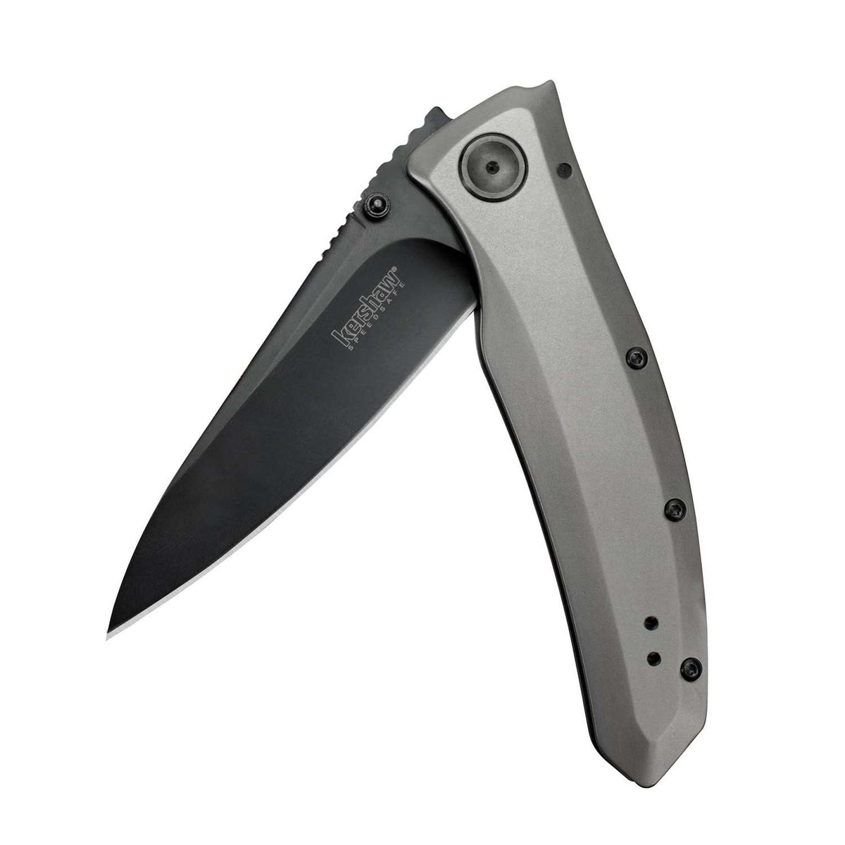 Kershaw Grid Black Pocket Knife 9 cm Grey Handle 150 gr 2200