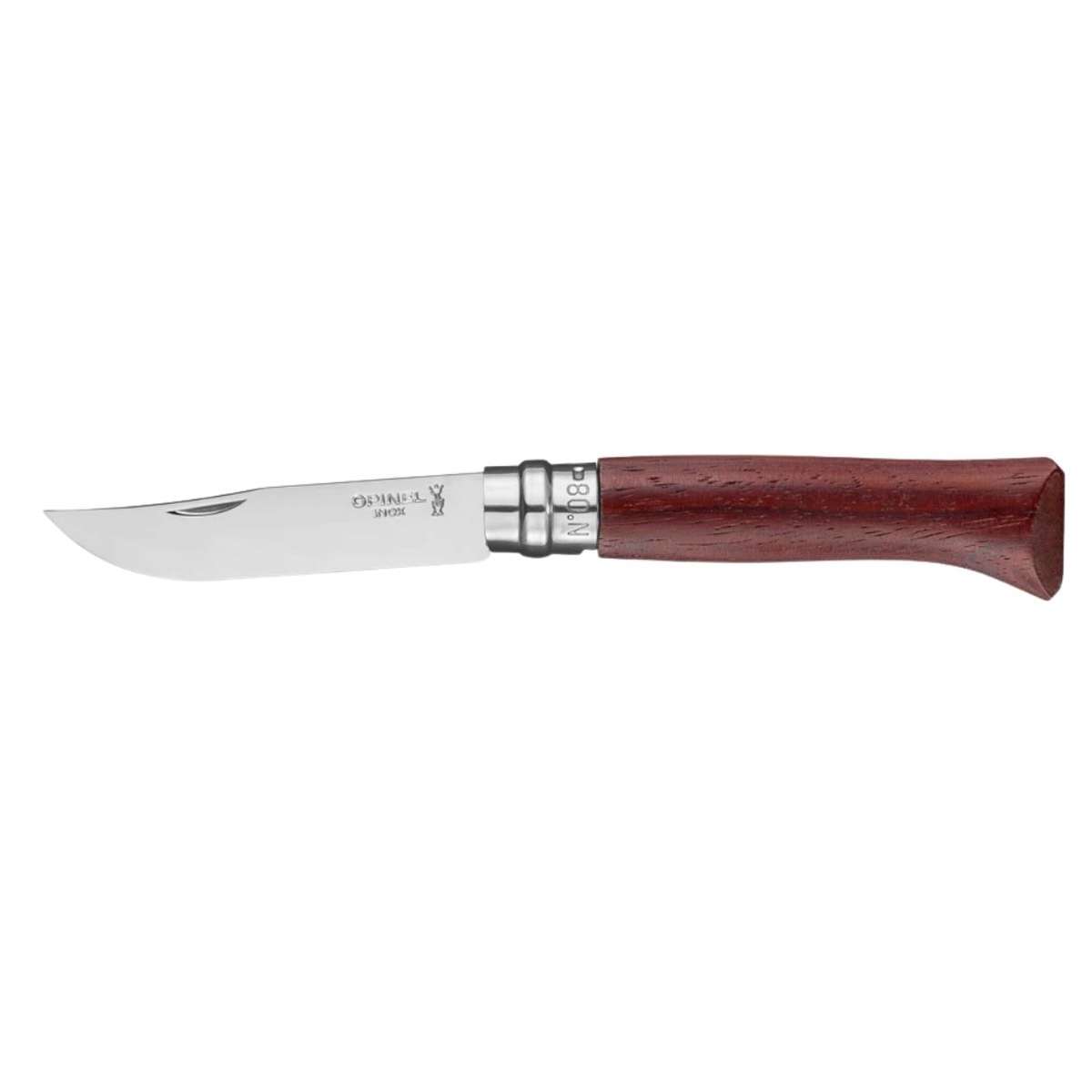 Opinel Pocket Knife 8.5 cm Padouk Handle No 8 Classic Wood 226086