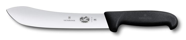 Victorinox Butcher Knife Curved Wide Tip 18 cm Fibrox Handle 5.7403.18