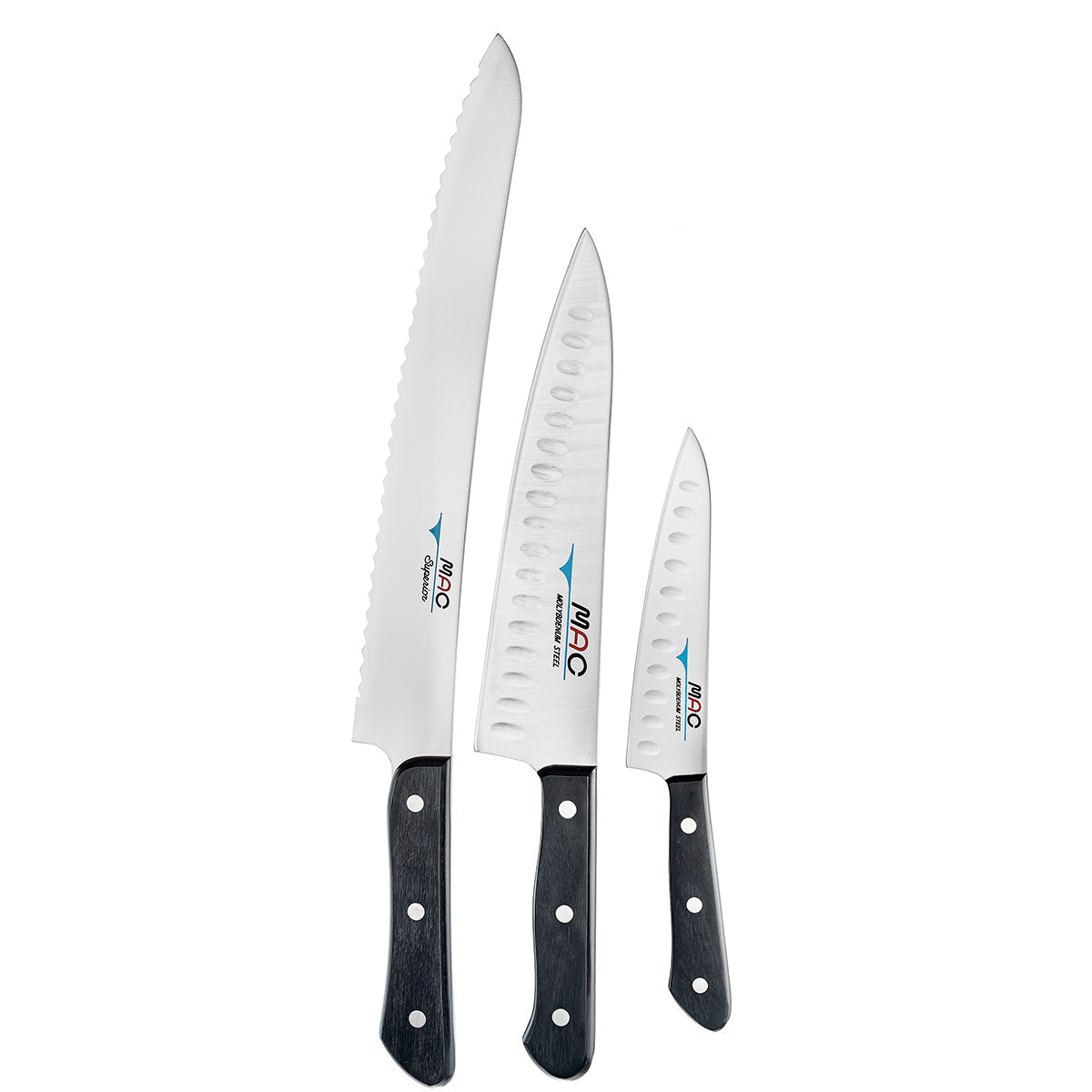 MAC Knives Set 3 pcs In Gift Box Chef Series CHEF-32