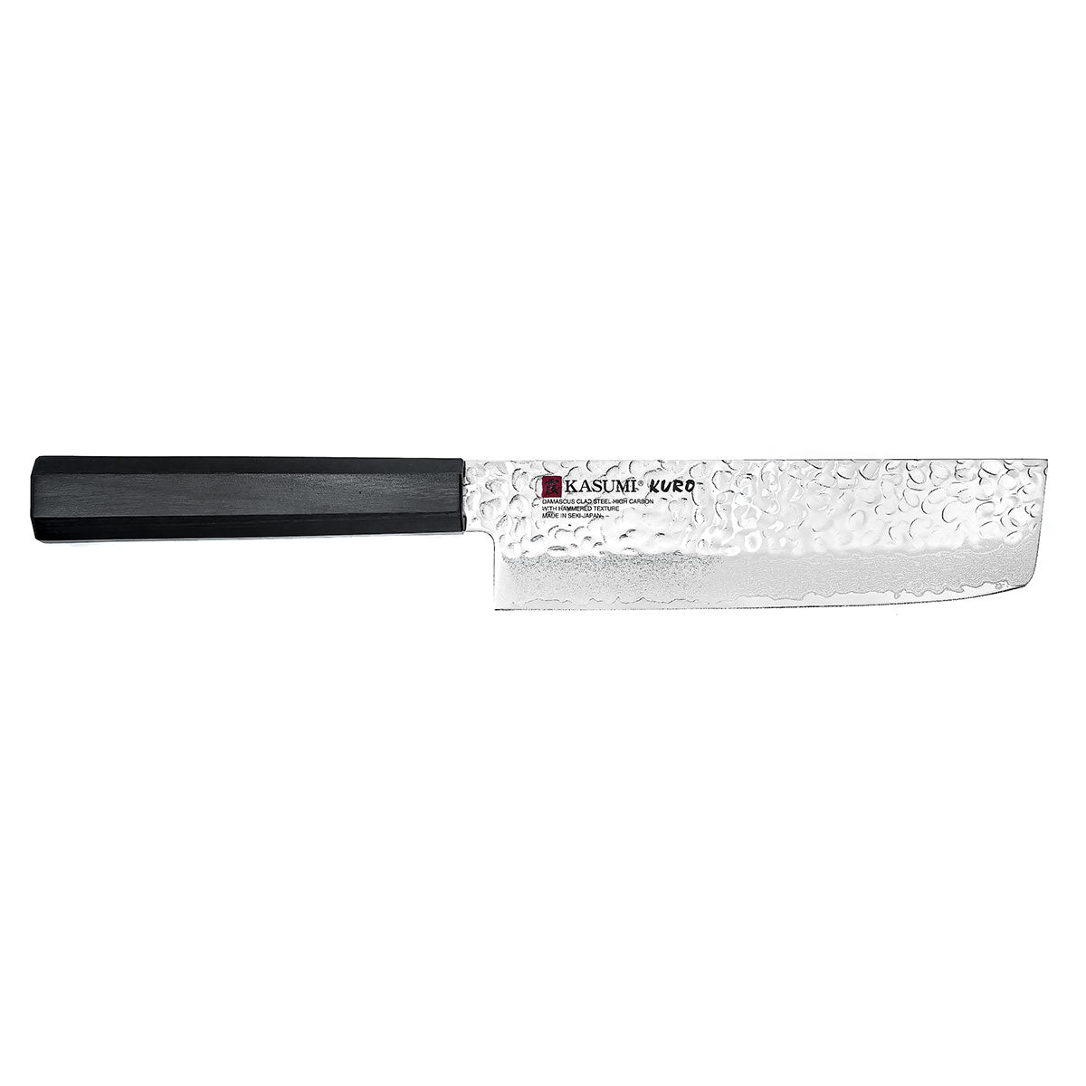 Kasumi Damascus Nakiri Knife 16.5 cm Kuro KR-36017