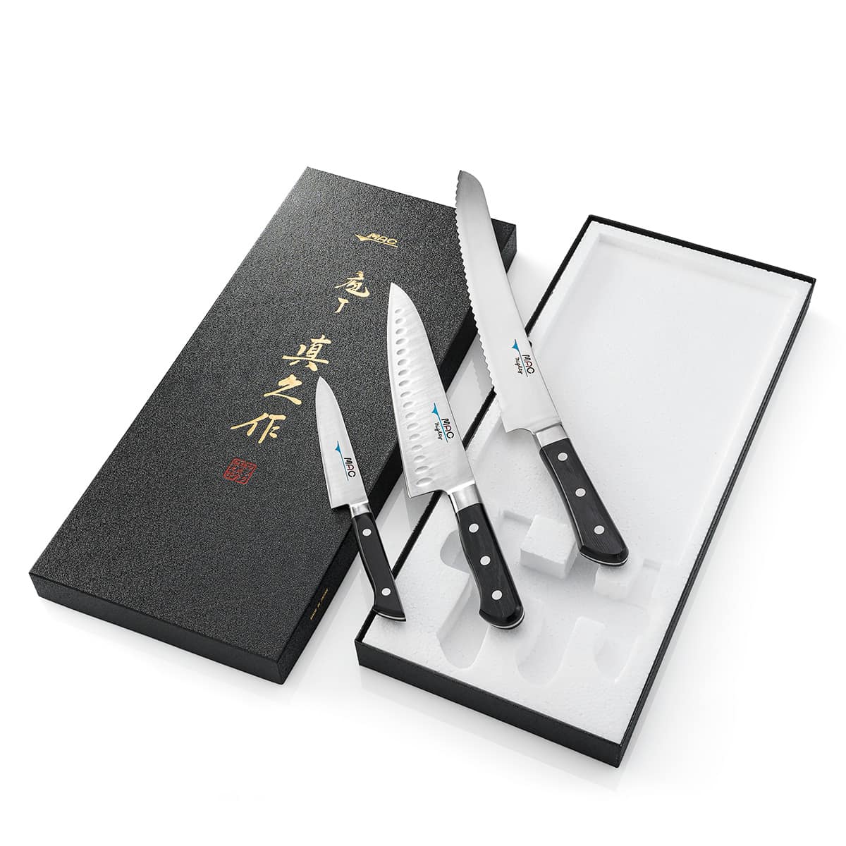 MAC Knives Set 3 pcs In Gift Box Professional Series PRO-31