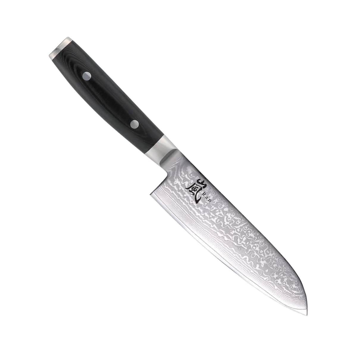 Yaxell Damascus Santoku Knife 16.5 cm Ran 36001
