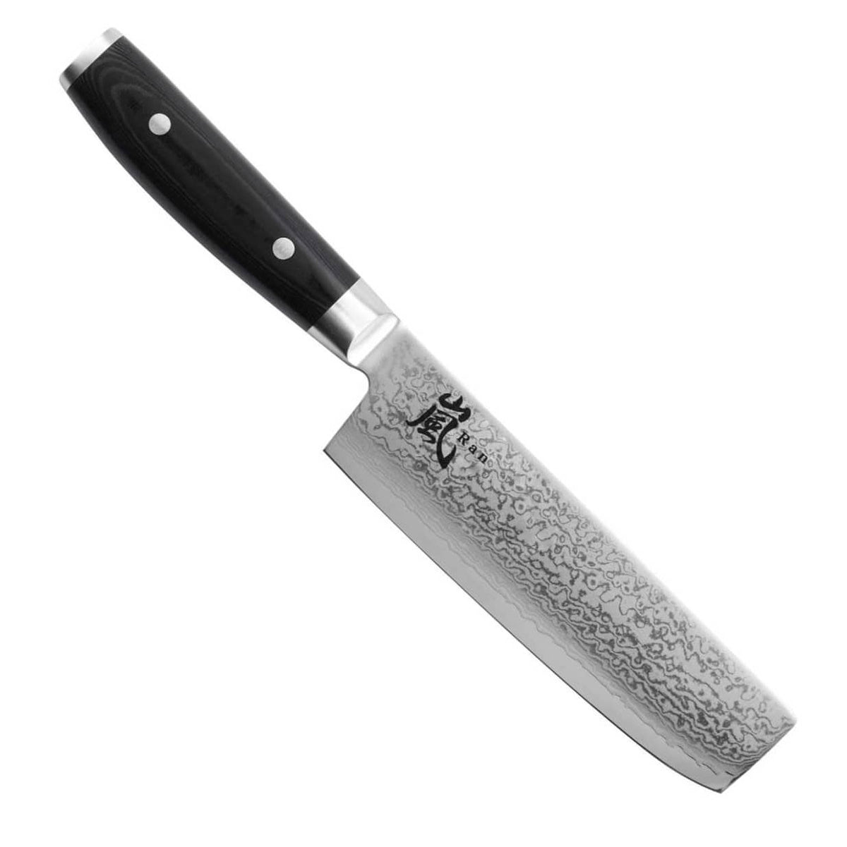 Yaxell Damascus Nakiri Knife 16.5 cm Ran 36044