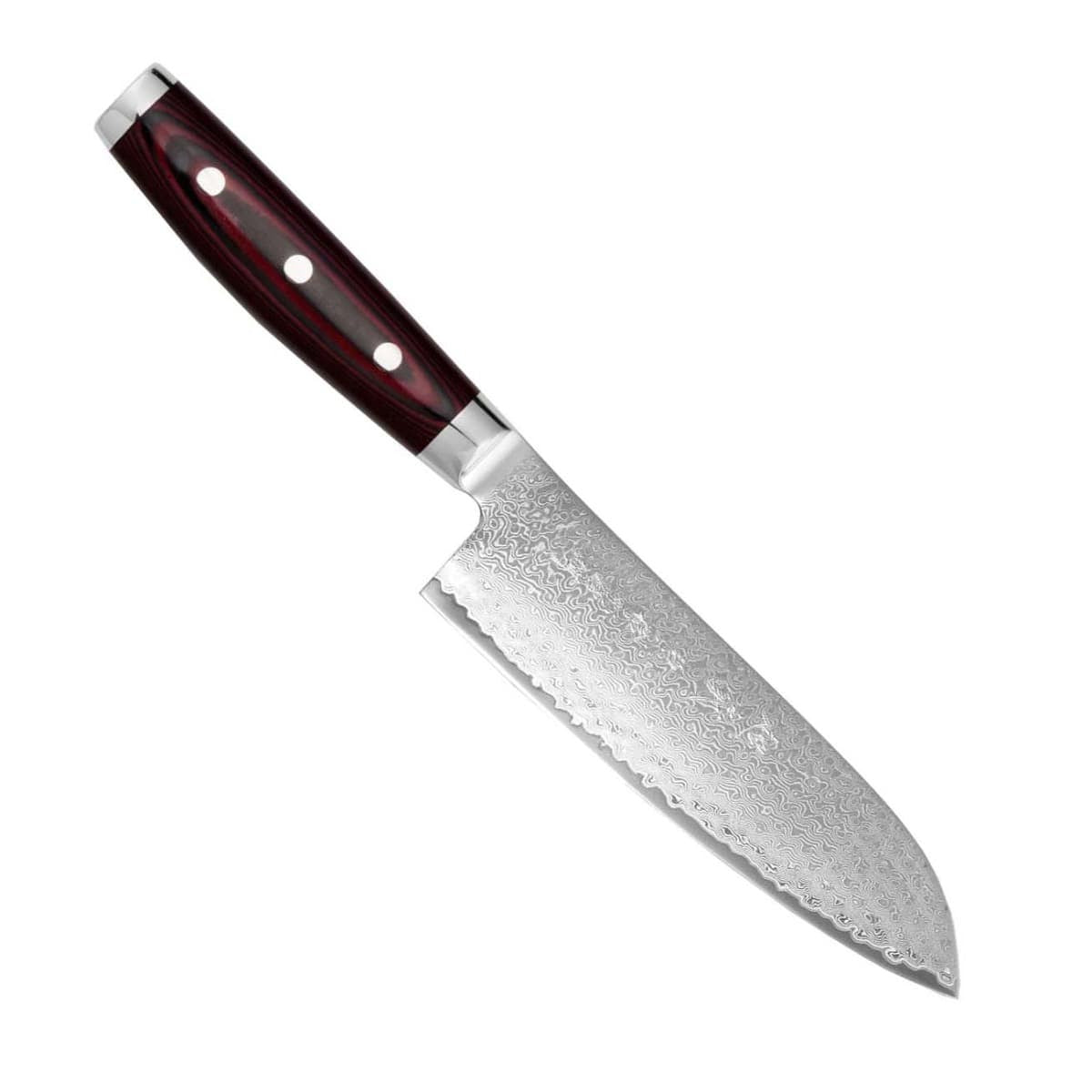 Yaxell Damascus Santoku Knife 16.5 cm Super Gou 37101