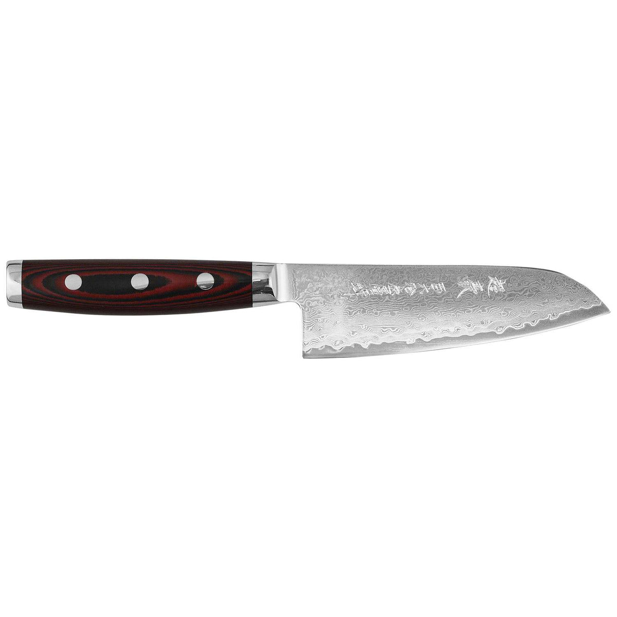 Yaxell Damascus Mini Santoku Knife 12.5 cm Super Gou 37112