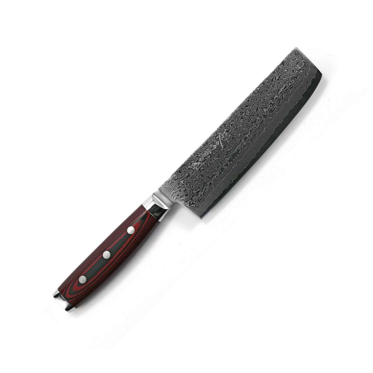 Yaxell Damascus Nakiri Knife 16.5 cm Super Gou 37144