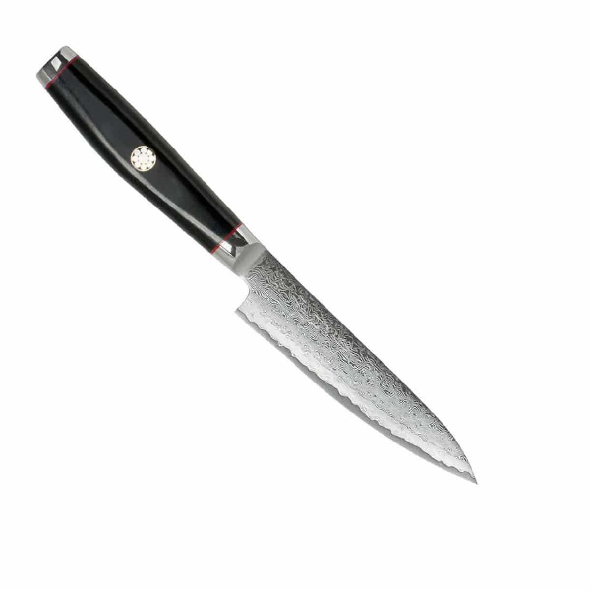 Yaxell Damascus Utility Knife 12 cm Super Gou Ypsilon 37202