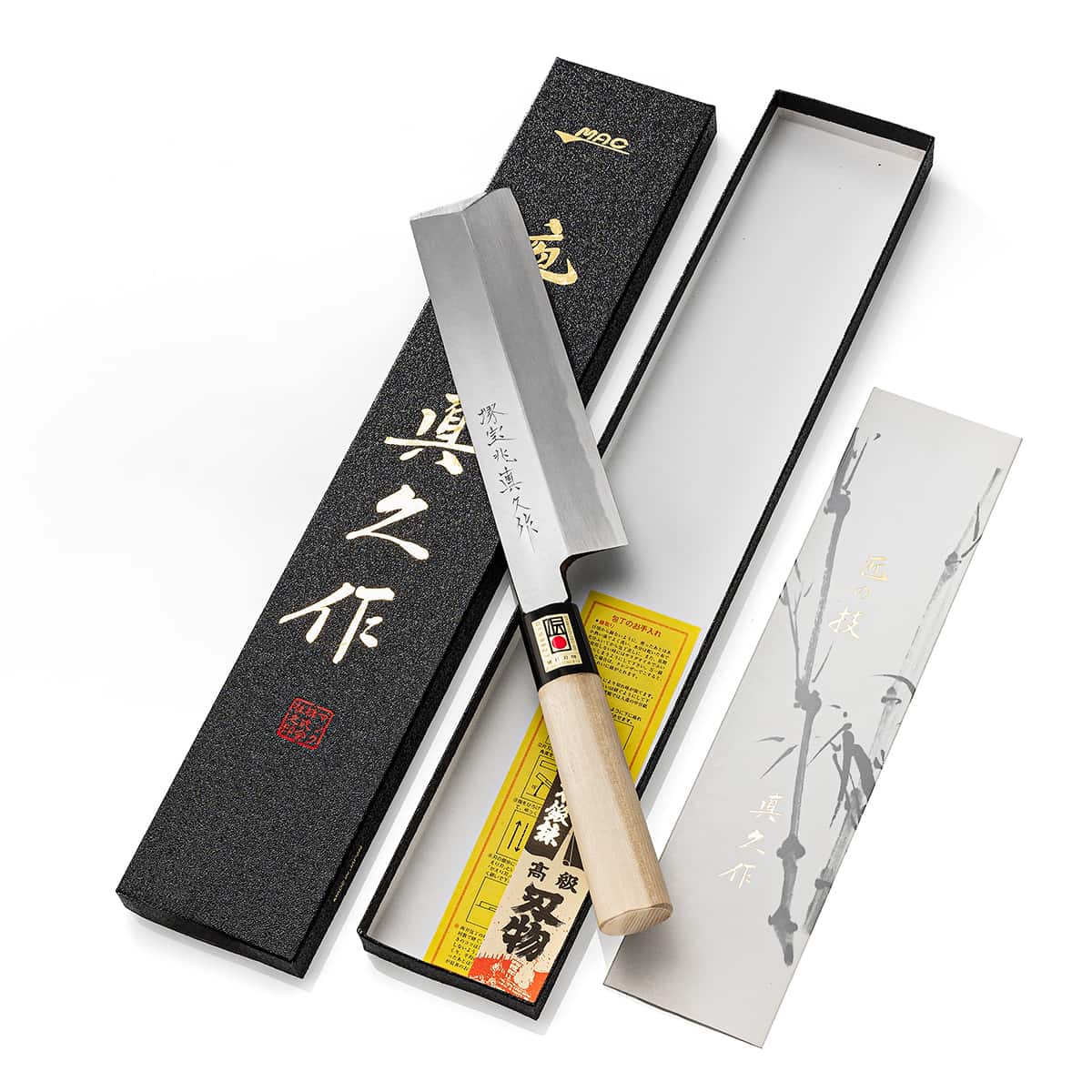 MAC Handmade Shirogami Kakugata Usuba Knife 21 cm HO Series HO-KK-210