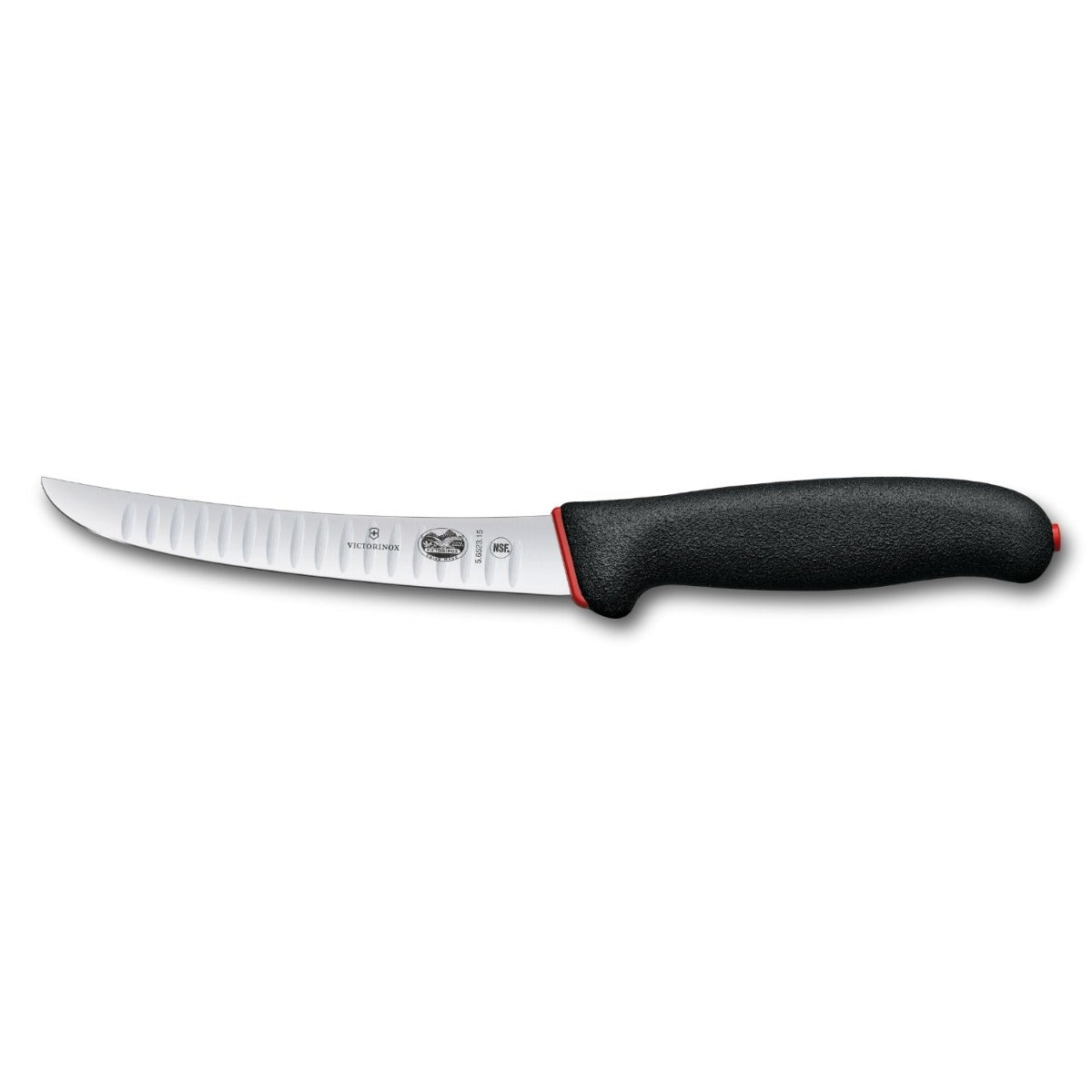 Victorinox Hollow Edge Boning Knife 15 cm Dual Grip Handle 5.6523.15D