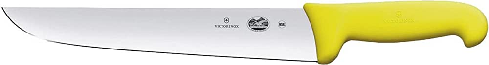 Victorinox Butcher Knife 28 cm Yellow Handle Fibrox 5.5208.28