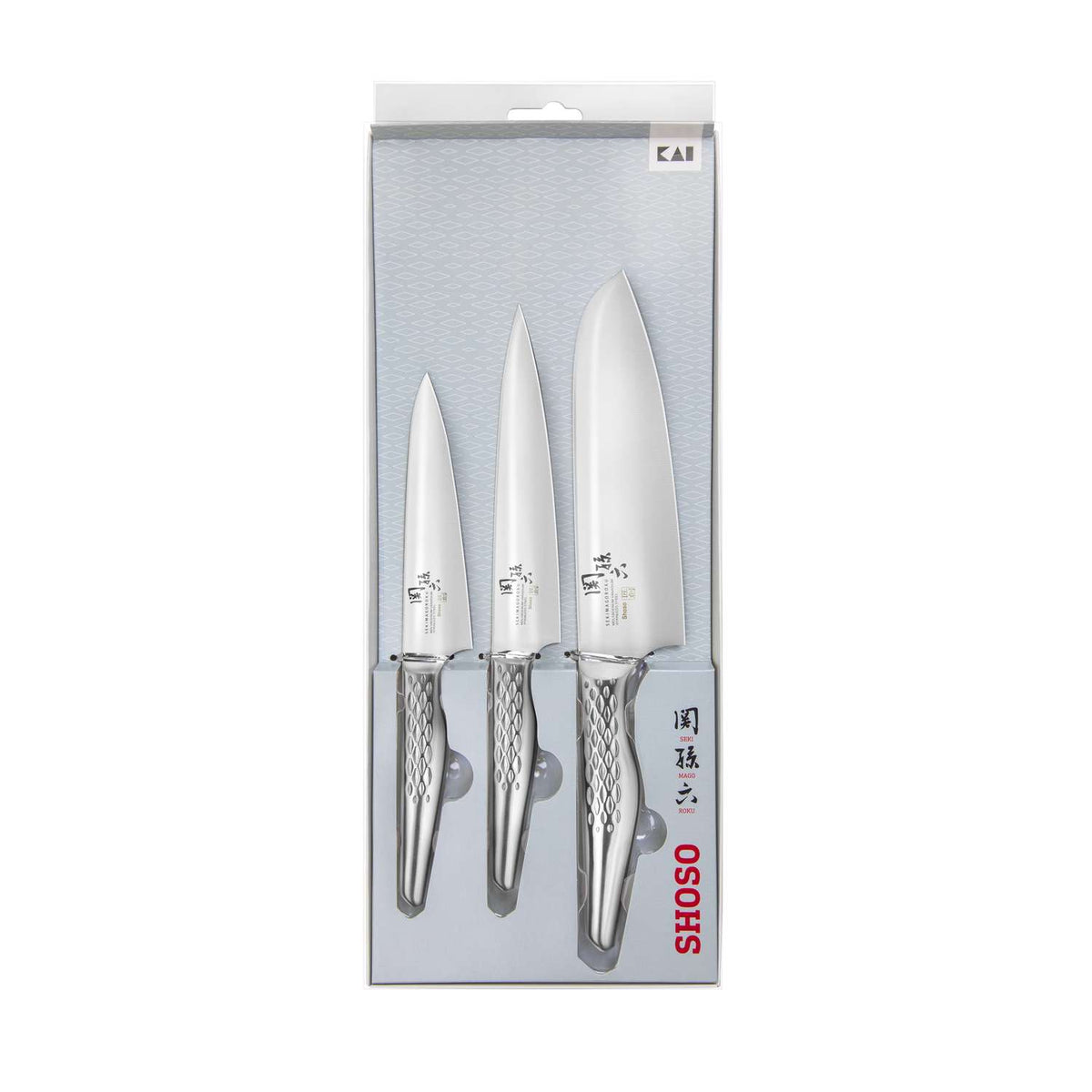 KAI Knives 3 pcs Set Seki Magoroku Shoso 51S-310