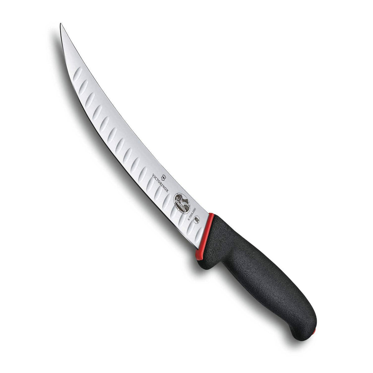 Victorinox Hollow Edge Sticking Knife Curved Narrow Blade 20 cm Dual Grip Handle 5.7223.20D