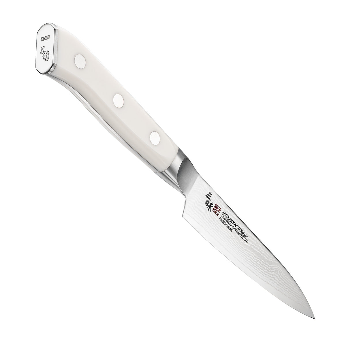 Mcusta zanmai Damascus Utility Knife 11 cm Classic Damascus Corian HKC-3001D