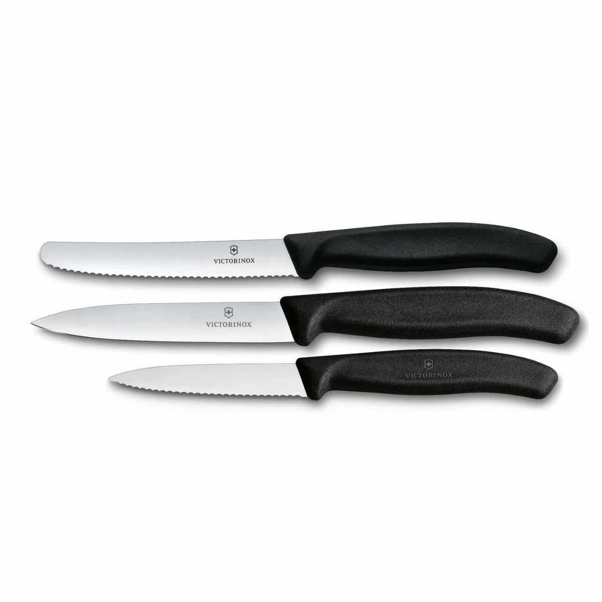 Victorinox Μαχαίρια κουζίνας μαύρη λαβή σετ 3 τμχ Swiss Classic 6.7113.34