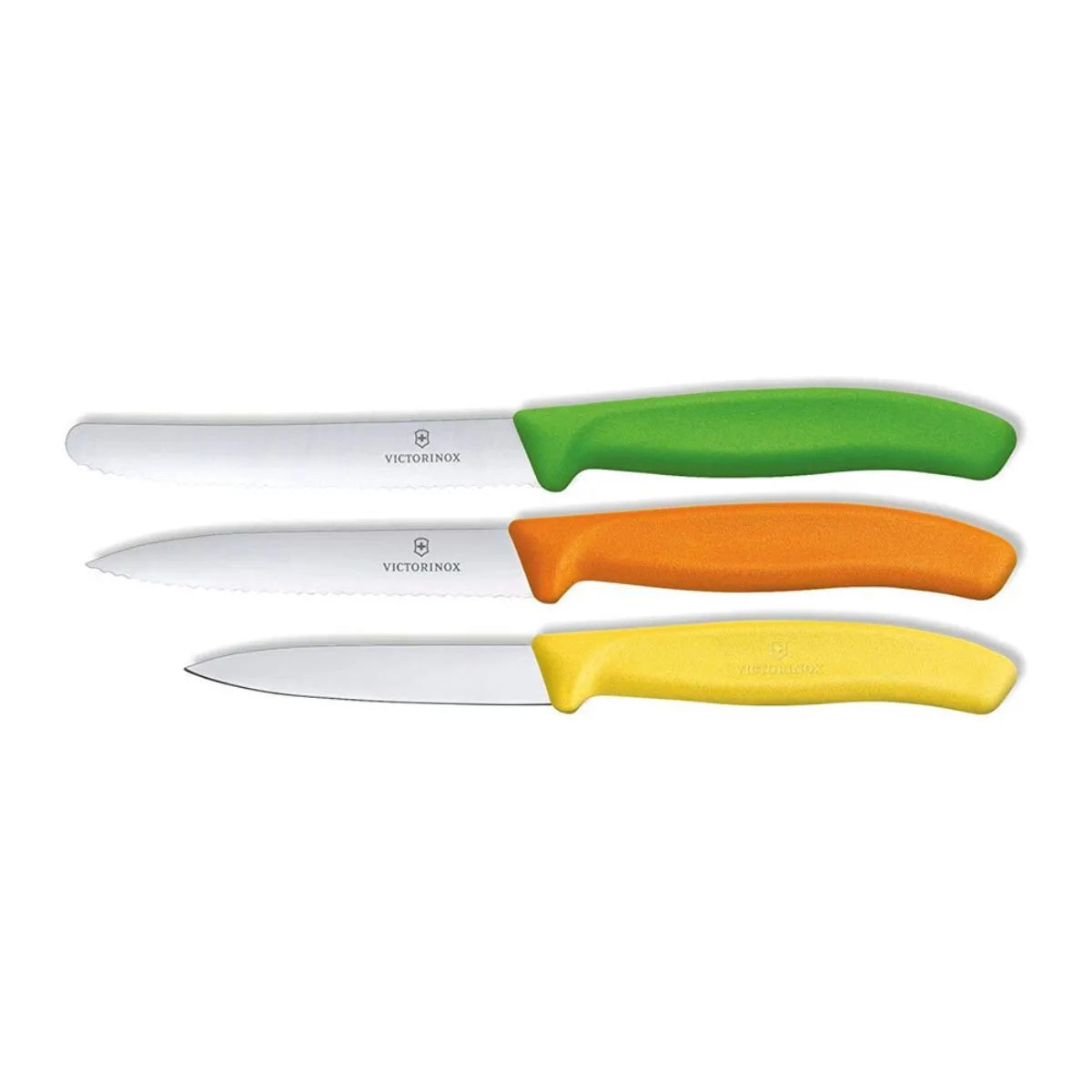 Victorinox Μαχαιράκια κουζίνας πολύχρωμα σετ 3 τμχ Swiss Classic 6.7116.31G