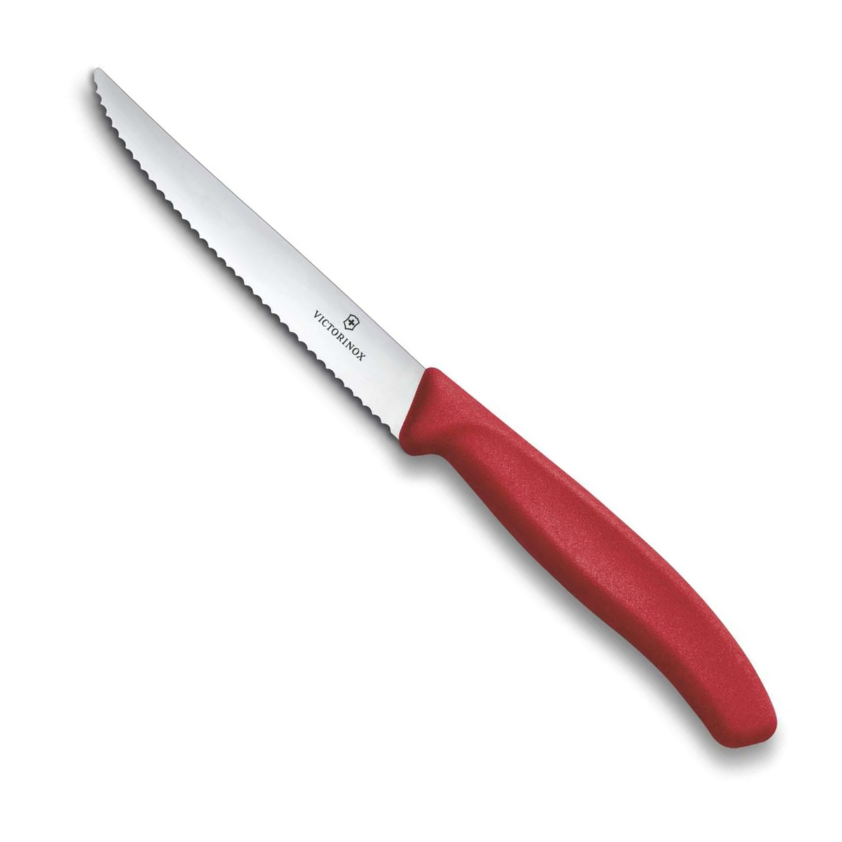 Victorinox Μαχαίρι steak 11 εκατ. οδοντωτό κόκκινη λαβή Swiss Classic 6.7231.C1