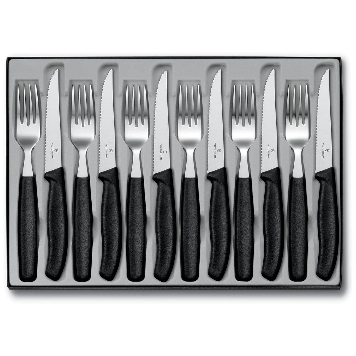 Victorinox Stainless Steel Cutlery Set 12 pcs Swiss Classic 6.7233.12