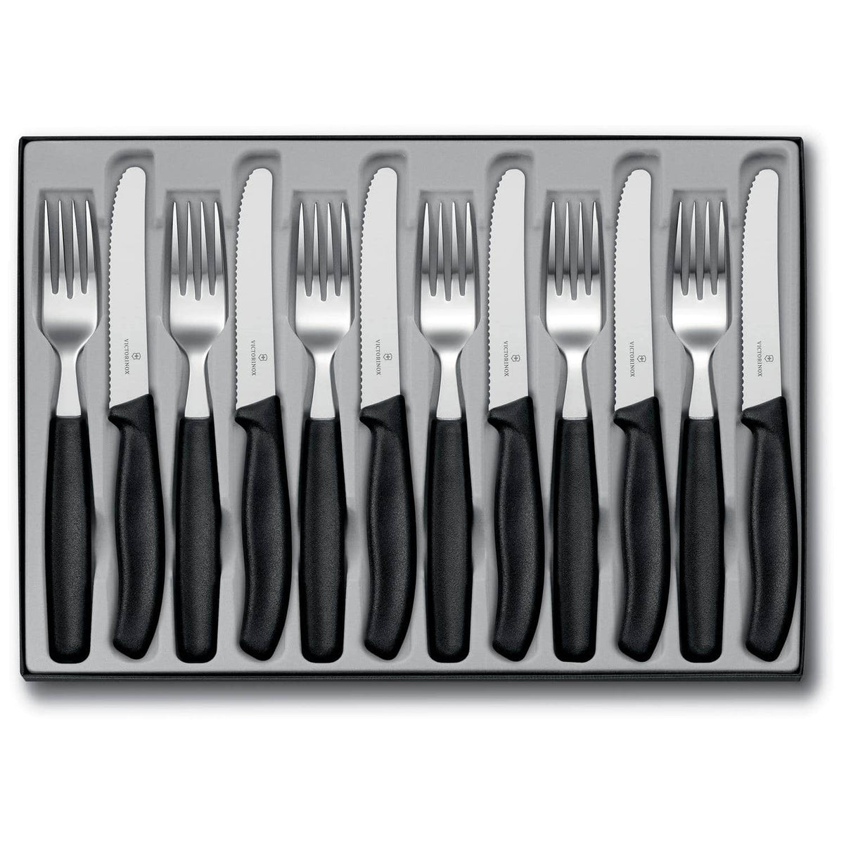 Victorinox Stainless Steel Cutlery Set 12 pcs Swiss Classic 6.7833.12