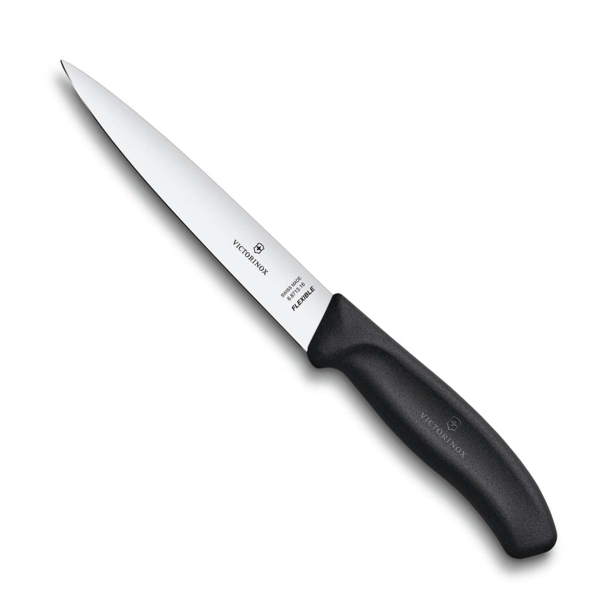 Victorinox Fillet Knife 16 cm With Flexible Blade Black Handle Swiss Classic 6.8713.16B