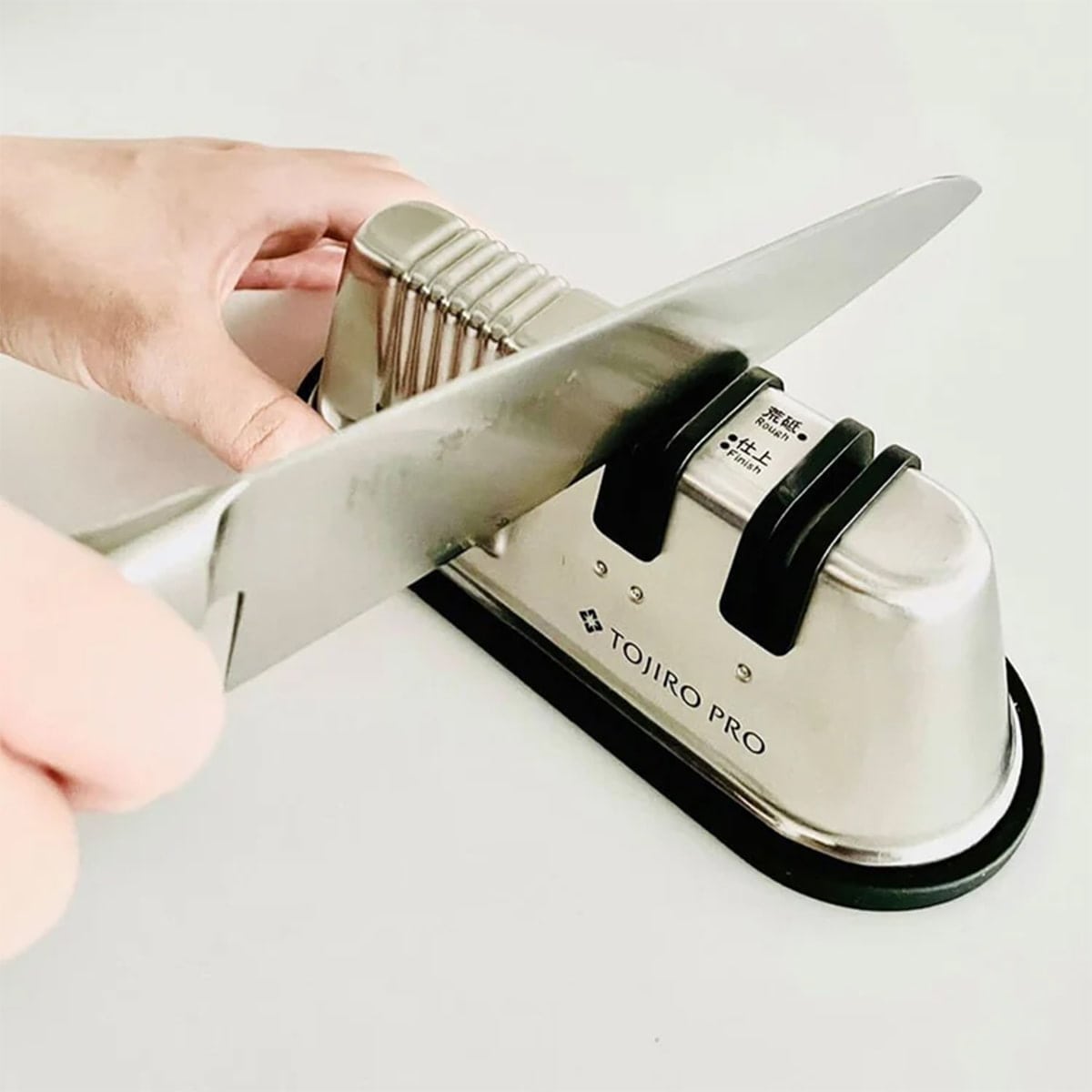 Tojiro Stainless Steel Double Sharpener with Ceramic Stones Tojiro Pro F-641