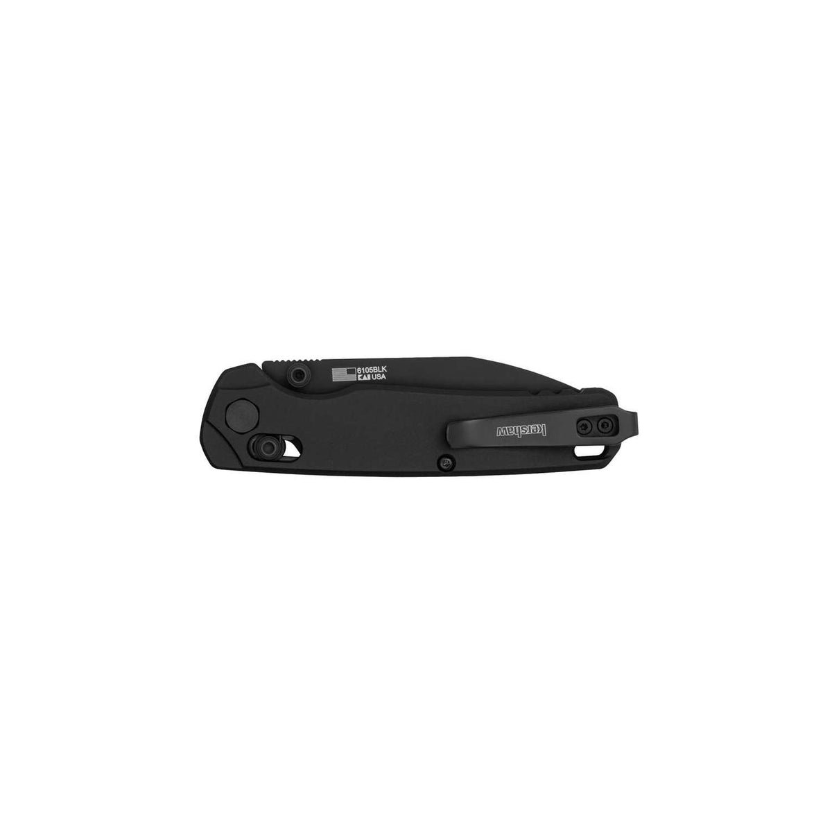 Kershaw Bel Air Black MagnaCut Pocket Knife 8 cm Black Handle 82 gr 6105BLK