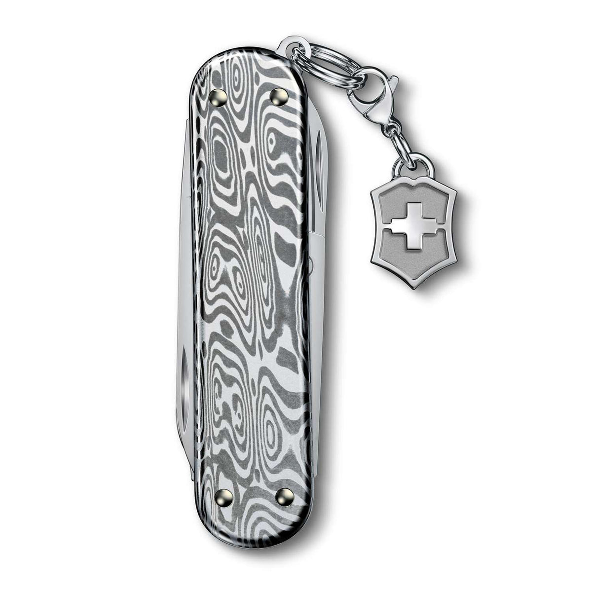 Victorinox Classic SD Brilliant Swiss Army Knife 58 mm 5 Functions Damast 0.6221.34