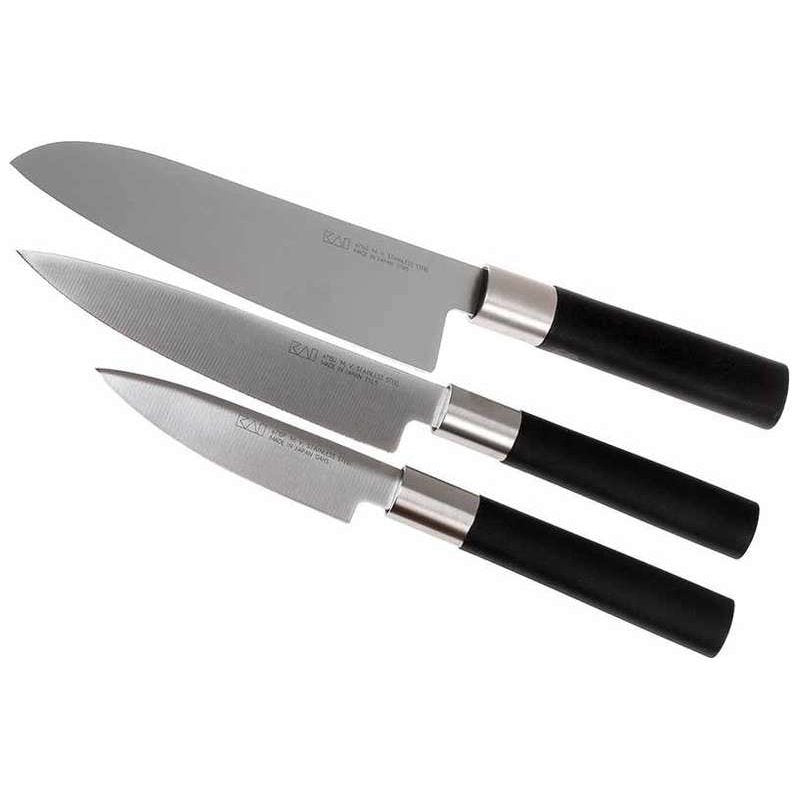 KAI Knives 3 pcs Set Wasabi 67S-310