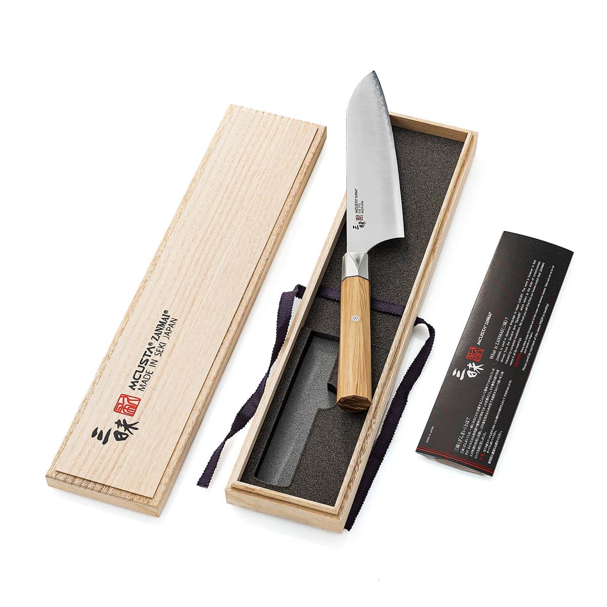 Mcusta zanmai Aogami Santoku Knife 18 cm Aogami Beyond ZBX-5003B
