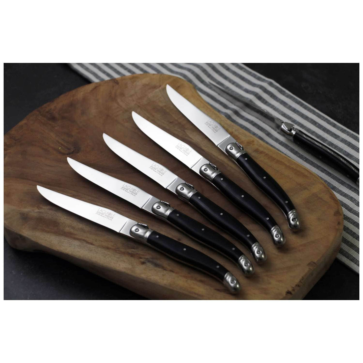 Andre verdier Steak Knife 12 cm With Black Handle Laguiole Classique 70.25N/ETZ