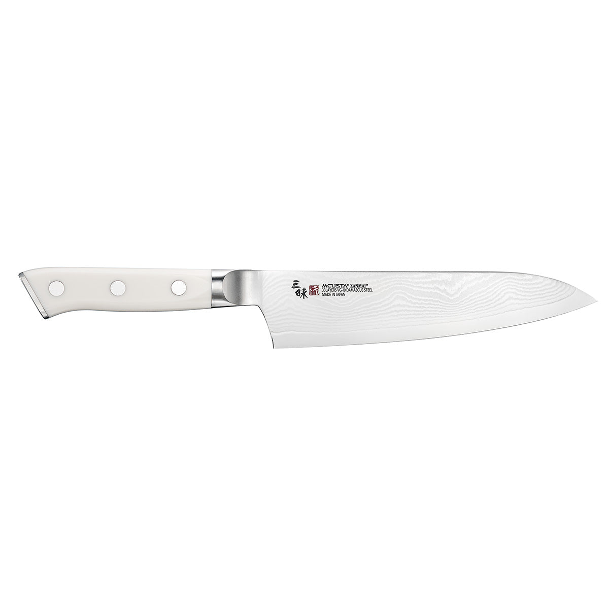 Mcusta zanmai Damascus Chef's Knife 18 cm Classic Damascus Corian HKC-3004D